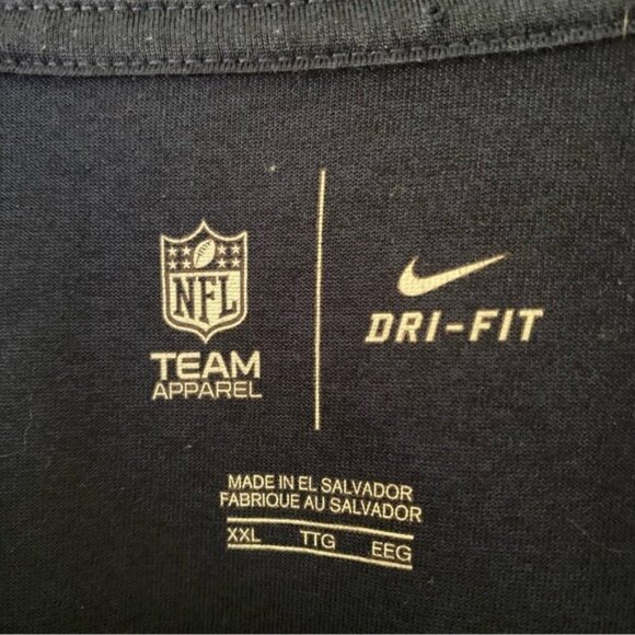 Nike NFL Team‎ Apparel Men's Short-Sleeved Shirt Size XXL - Picture 6 of 6
